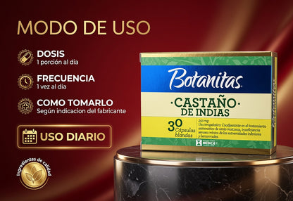 CASTAÑO DE INDIAS X30 CAPS. BOTANITAS ia_4