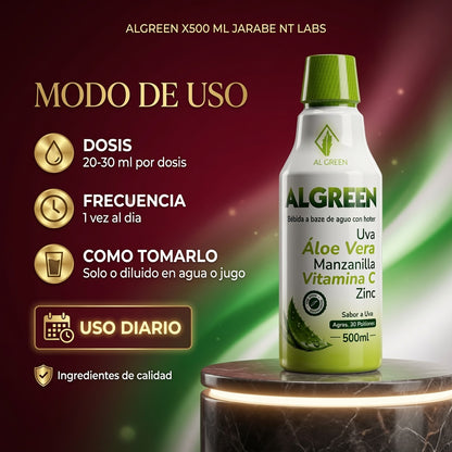 ALGREEN X500 ML JARABE NT LABS ia_4