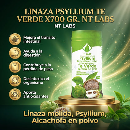 LINAZA PSYLLIUM TE VERDE X700 GR. NT LABS ia_2
