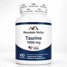TAURINE 1000MG X100 CAPS. MOUNTAIN VALLEY principal