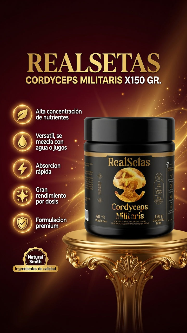 CORDYCEPS MILITARIS X150 GR. REALSETAS ia_2