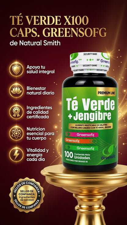 TE VERDE X100 CAPS. GREENSOFG ia_2