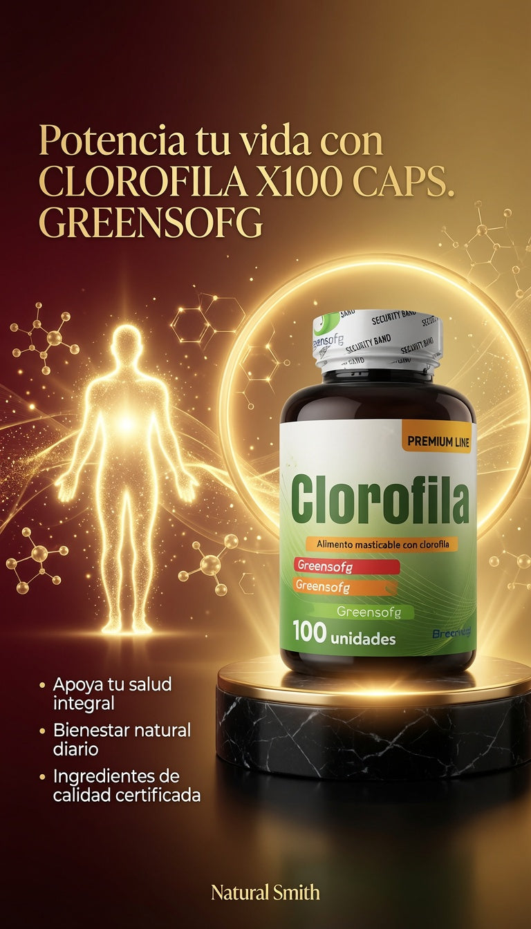 CLOROFILA X100 CAPS. GREENSOFG ia_3