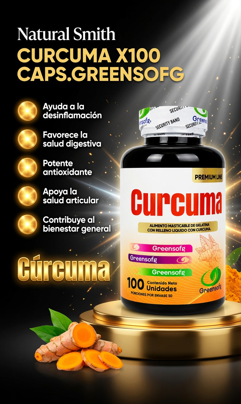 CURCUMA X100 CAPS.GREENSOFG ia_2