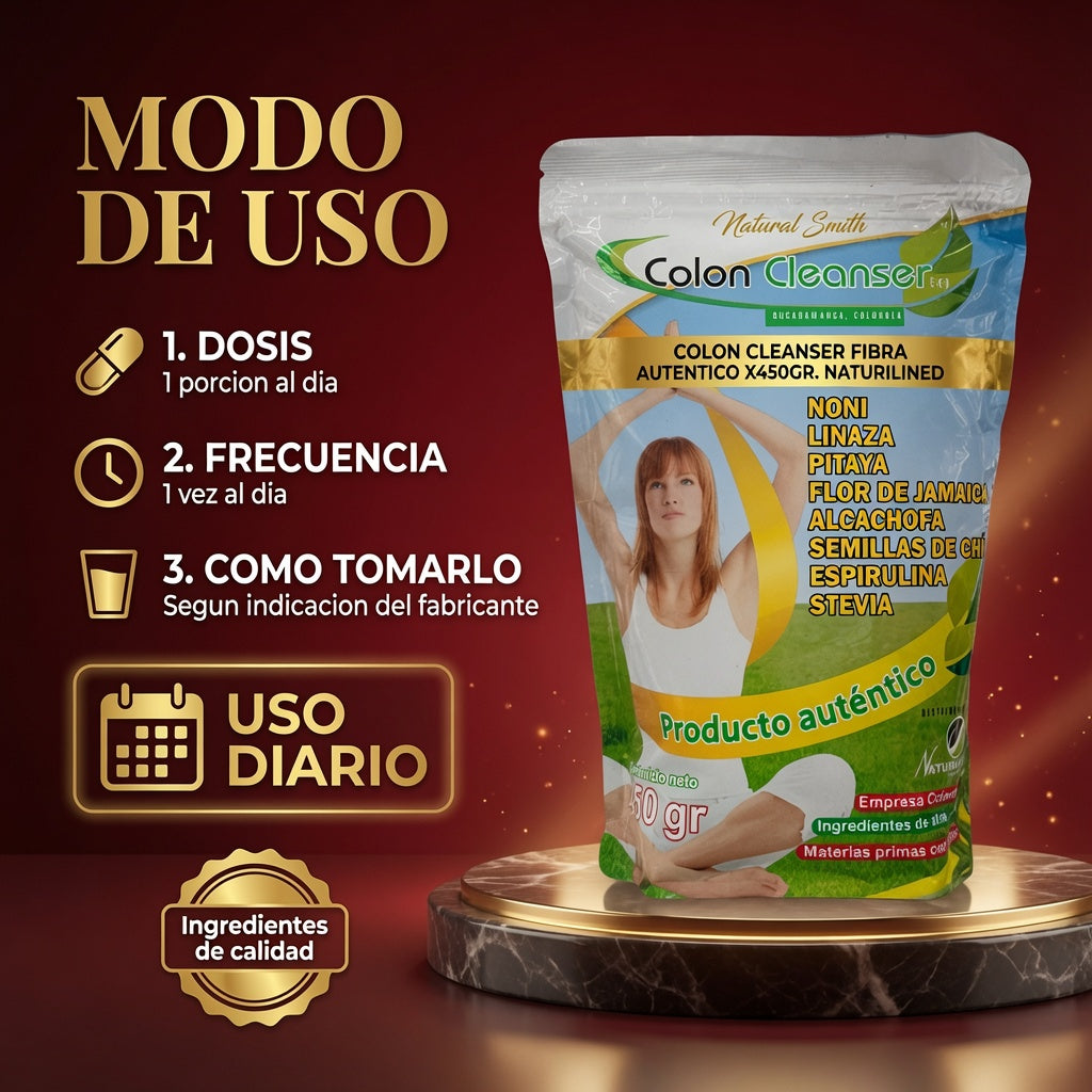 COLON CLEANSER FIBRA AUTENTICO X450GR. NATURILINED ia_4