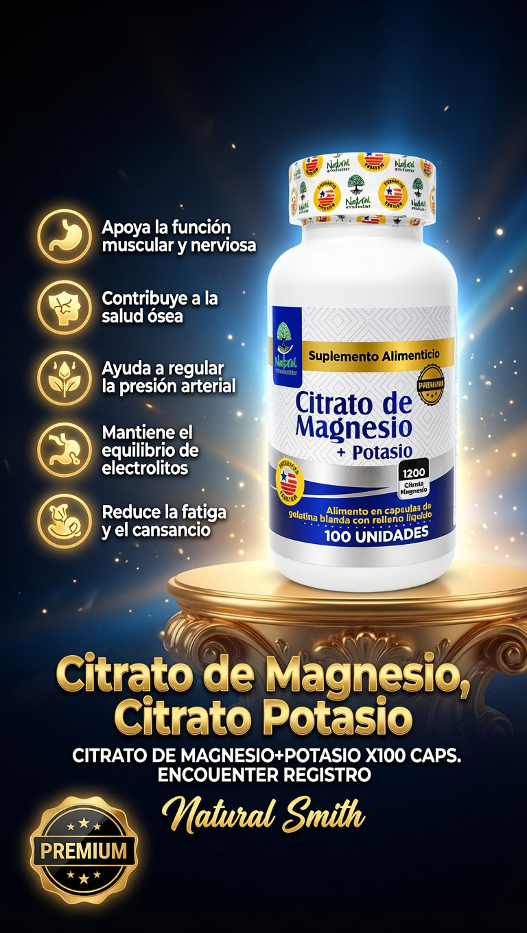 CITRATO DE MAGNESIO+POTASIO X100 CAPS. ENCOUENTER REGISTRO ia_2