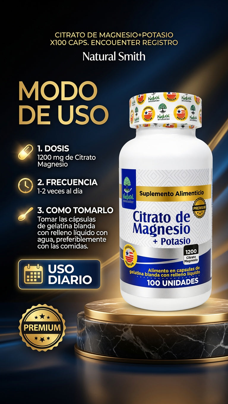 CITRATO DE MAGNESIO+POTASIO X100 CAPS. ENCOUENTER REGISTRO ia_4