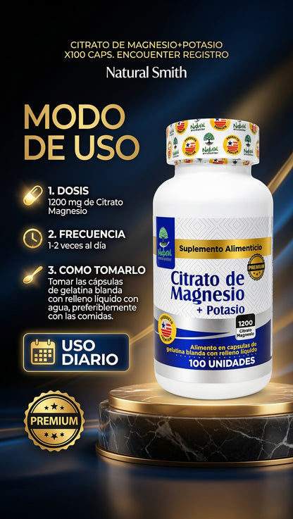 CITRATO DE MAGNESIO+POTASIO X100 CAPS. ENCOUENTER REGISTRO ia_4