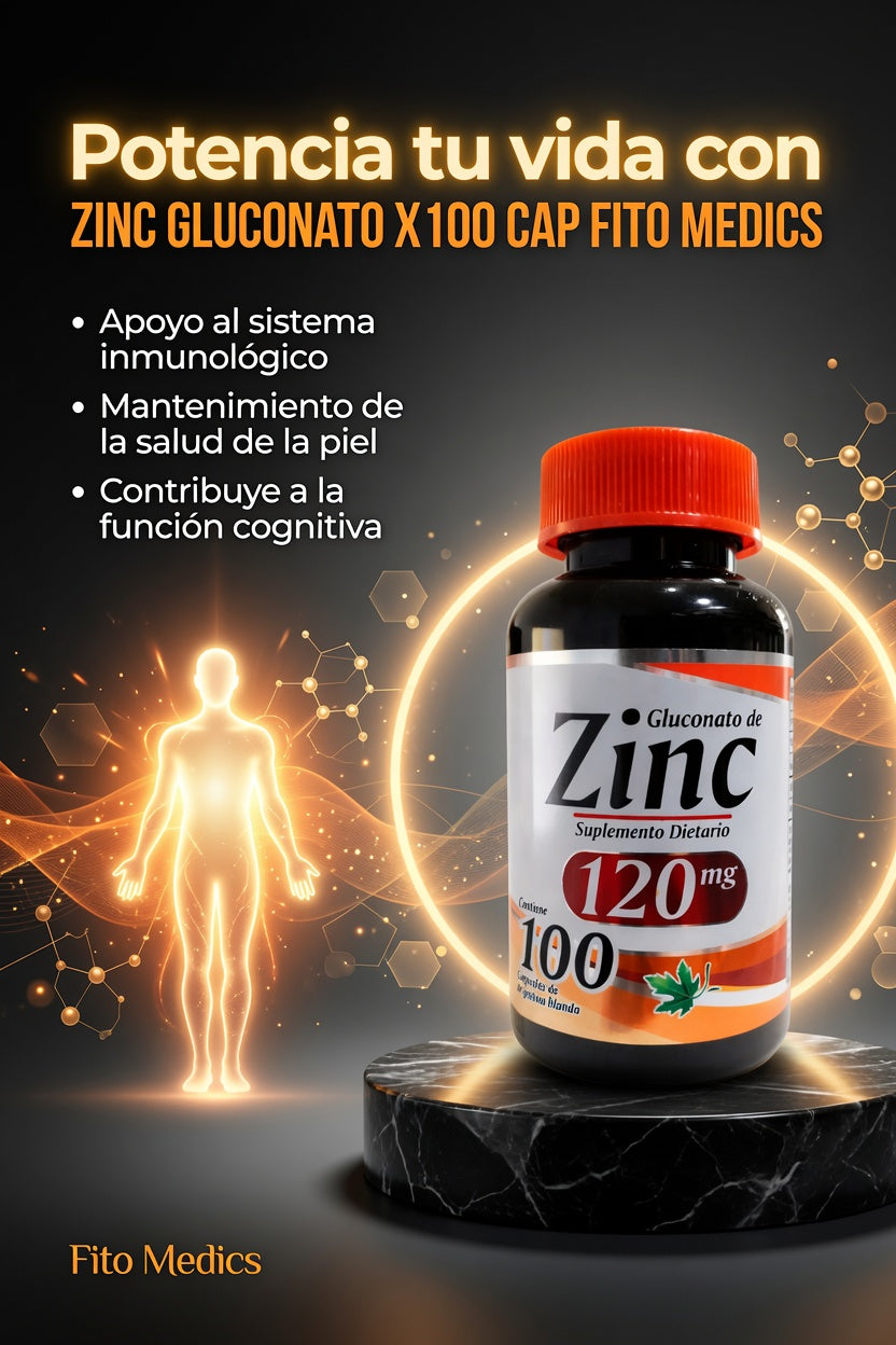 ZINC GLUCONATO X100 CAP FITO MEDICS ia_3