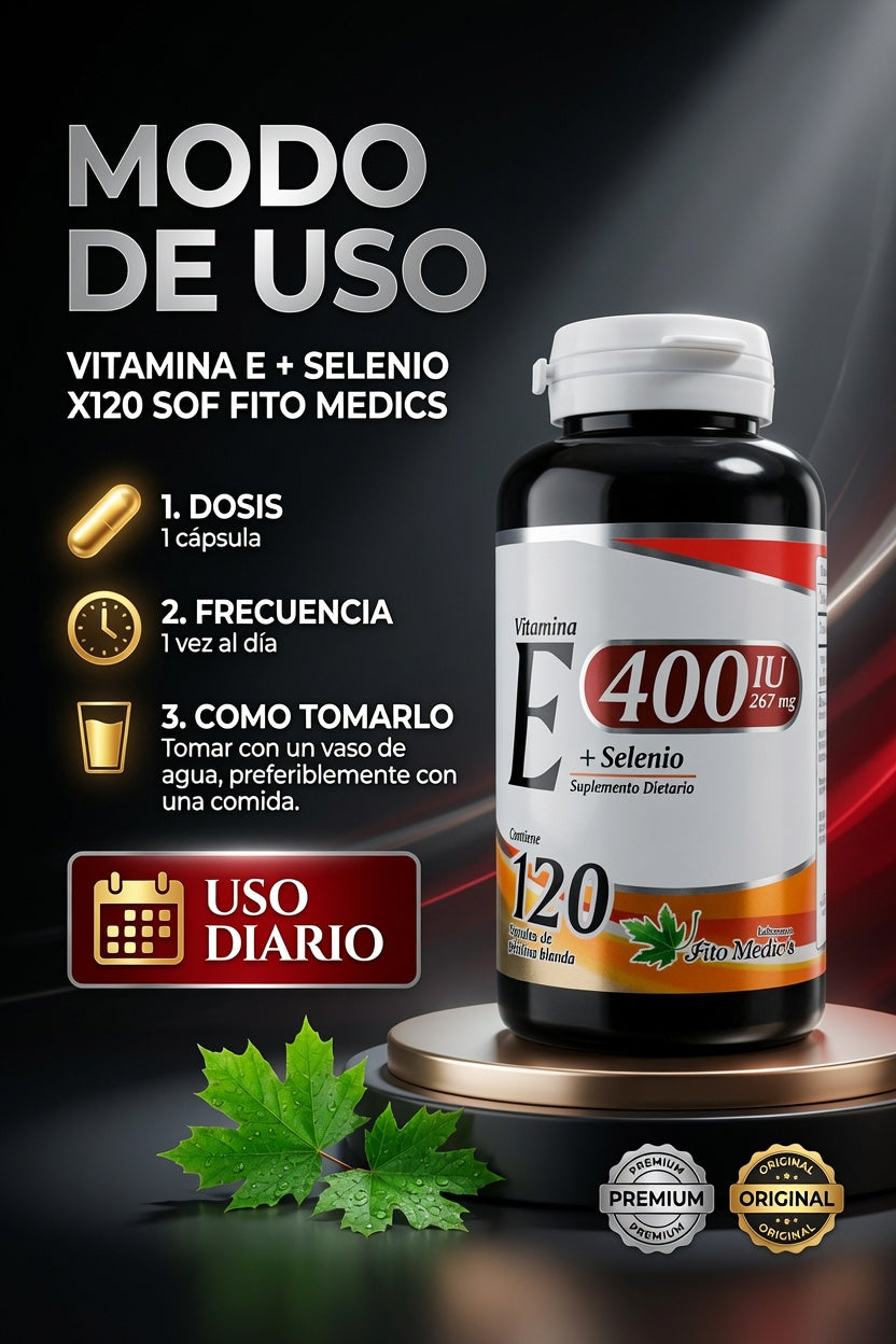 VITAMINA E + SELENIO X120 SOF FITO MEDICS ia_4