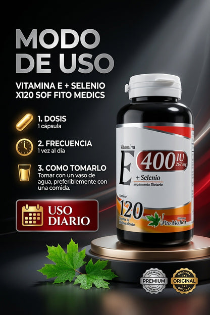 VITAMINA E + SELENIO X120 SOF FITO MEDICS ia_4