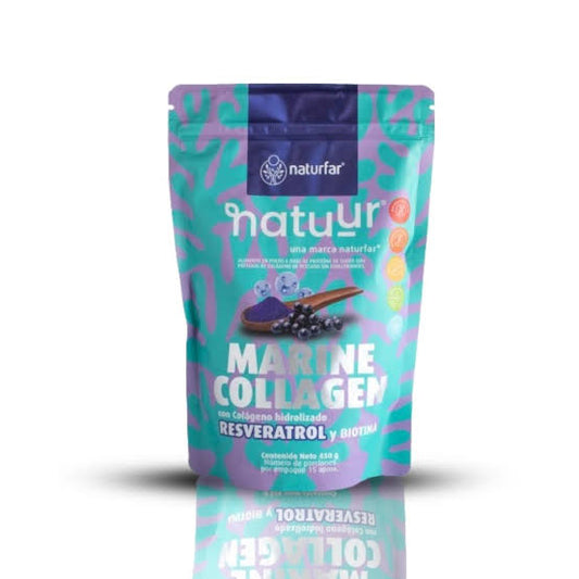 COLAGENO MARINO + RESVERATROL X450 GR NATURFAR principal