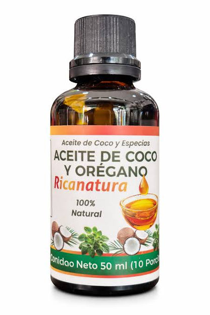 ACEITE DE COCO Y OREGANO RICANATURAL NATURFAR principal