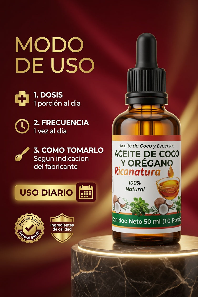 ACEITE DE COCO Y OREGANO RICANATURAL NATURFAR ia_4