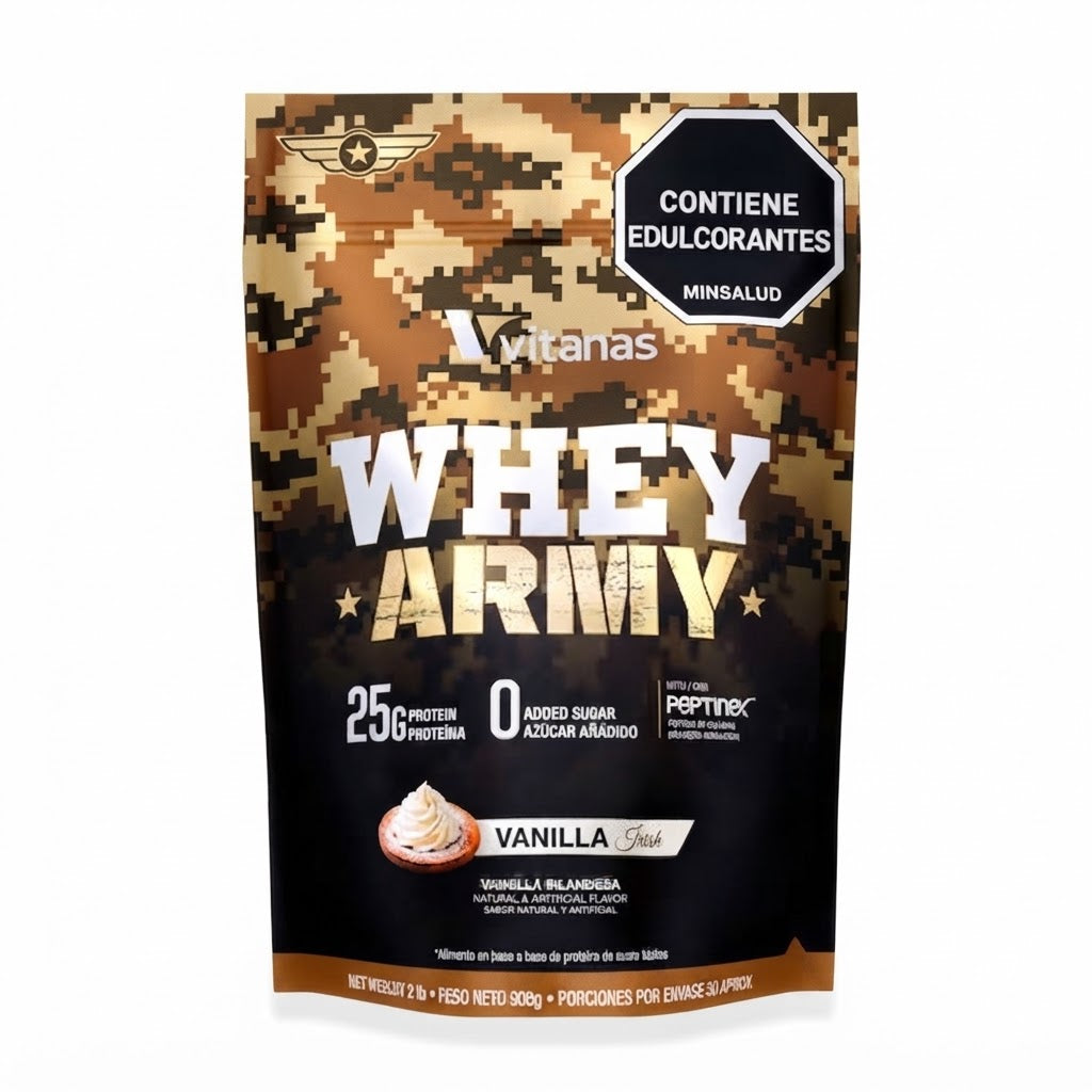 WHEY ARMY 2 LBS VITANAS — SKU 001301