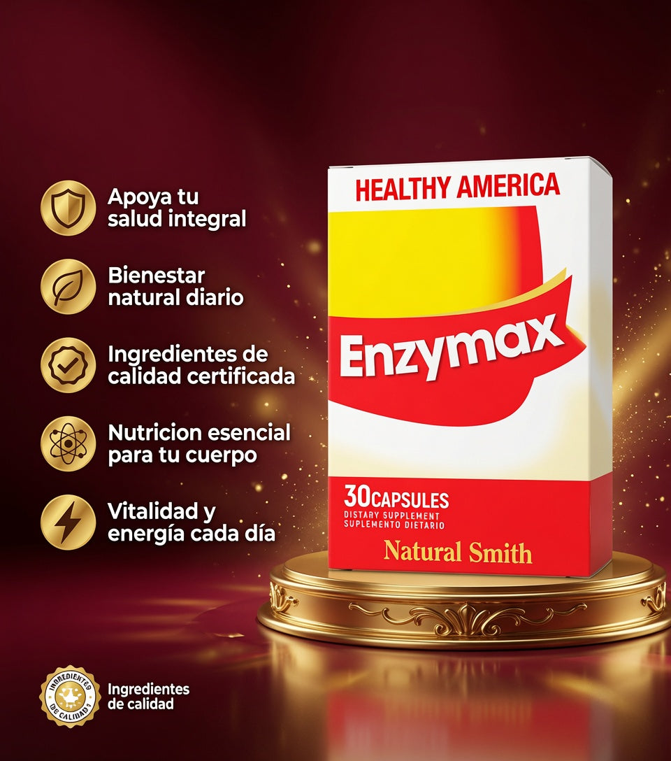 ENZYMAX 30 CAP HEALTHY AMERICA ia_2