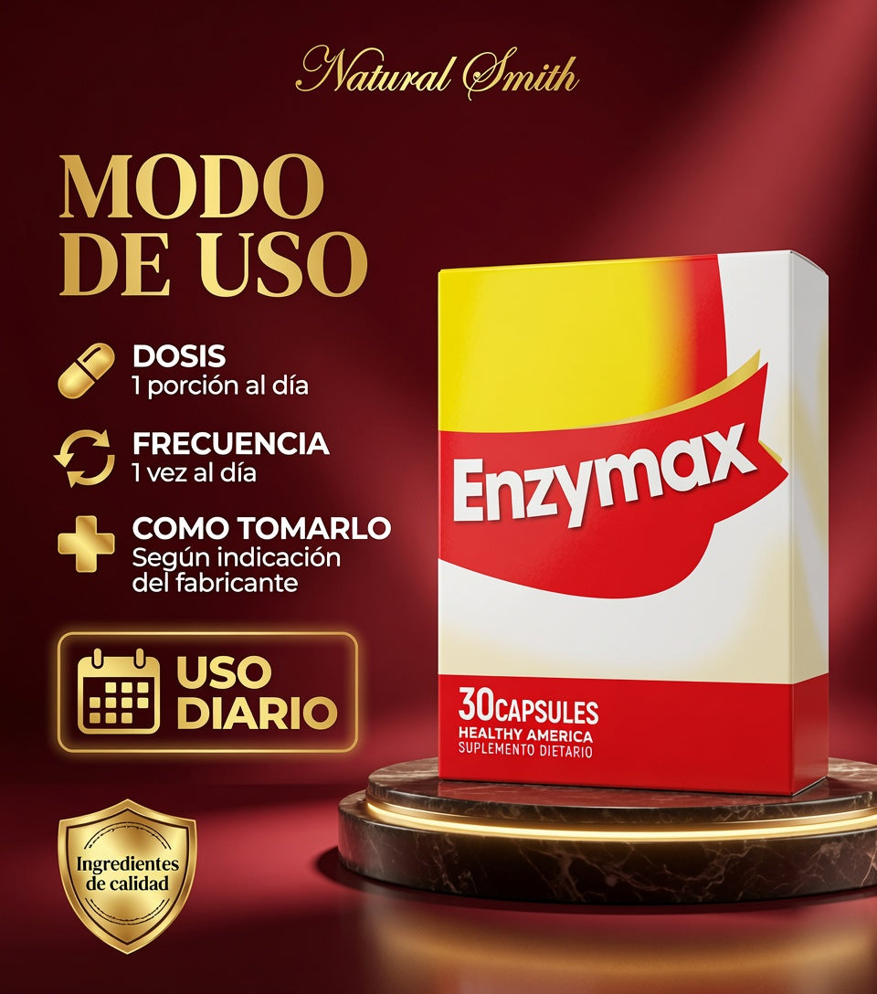 ENZYMAX 30 CAP HEALTHY AMERICA ia_4