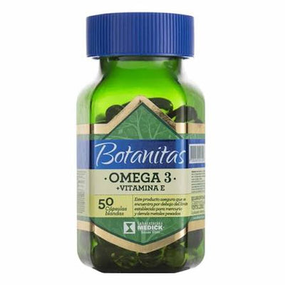 OMEGA 3+ VIT. E X50 CAPS. BOTANITAS principal