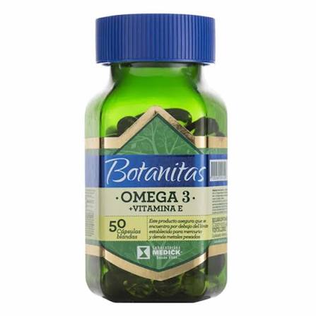 OMEGA 3+ VIT. E X50 CAPS. BOTANITAS principal