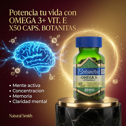 OMEGA 3+ VIT. E X50 CAPS. BOTANITAS ia_3
