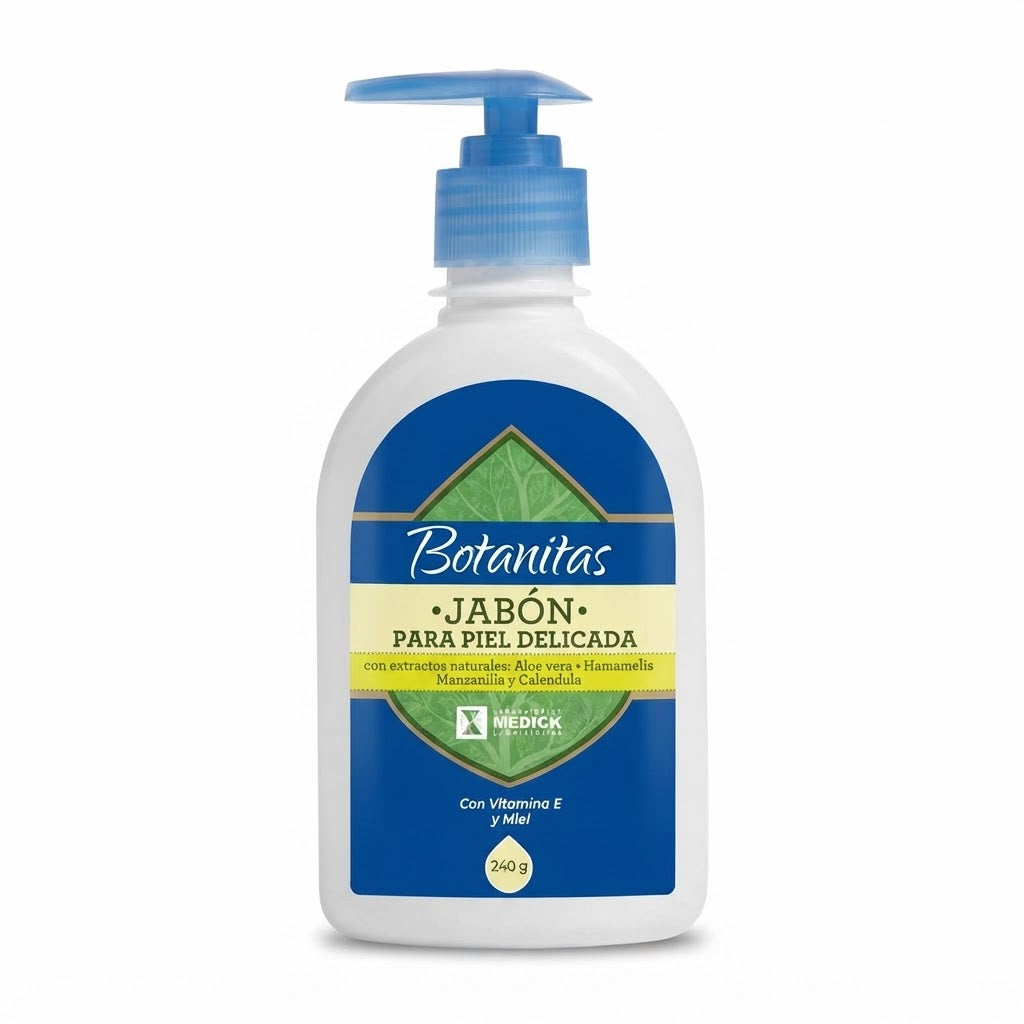 JABON PARA PIEL DELICADA X240 MEDICK — SKU 001345
