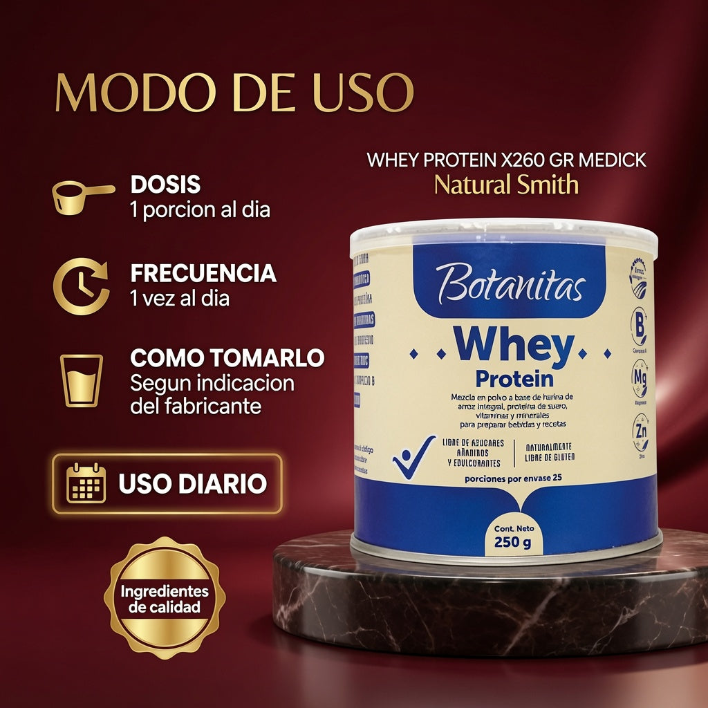 WHEY PROTEIN X260 GR MEDICK ia_4
