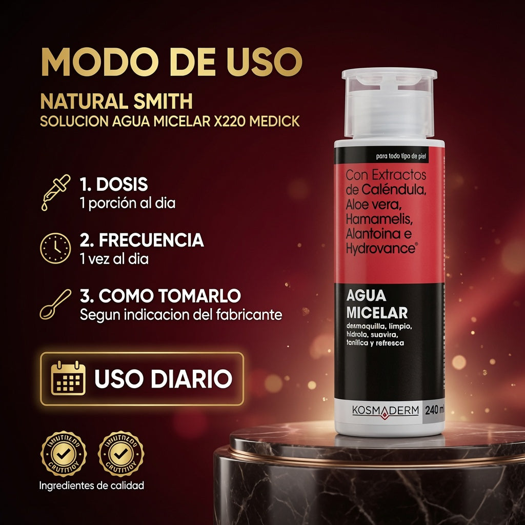 SOLUCION AGUA MICELAR X220 MEDICK ia_4