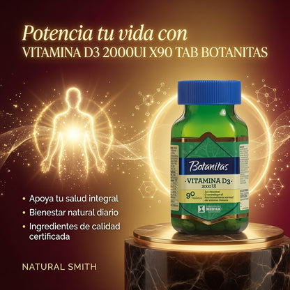 VITAMINA D3 2000UI X90 TAB BOTANITAS ia_3