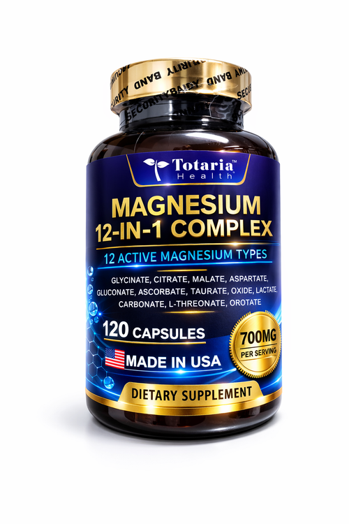 MAGNESIUM 12 IN 1 COMPLEX X120 CAPS. TOTARIA principal