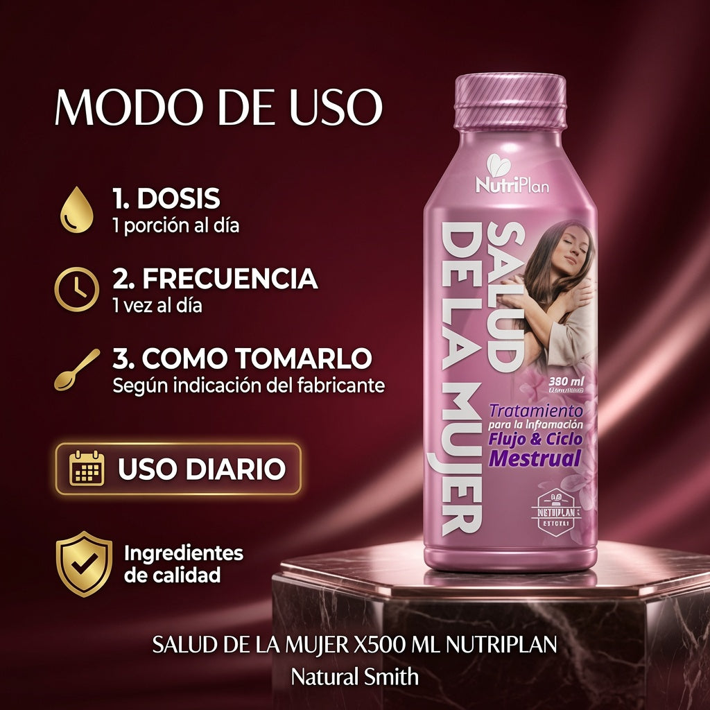 SALUD DE LA MUJER  X500 ML NUTRIPLAN ia_4