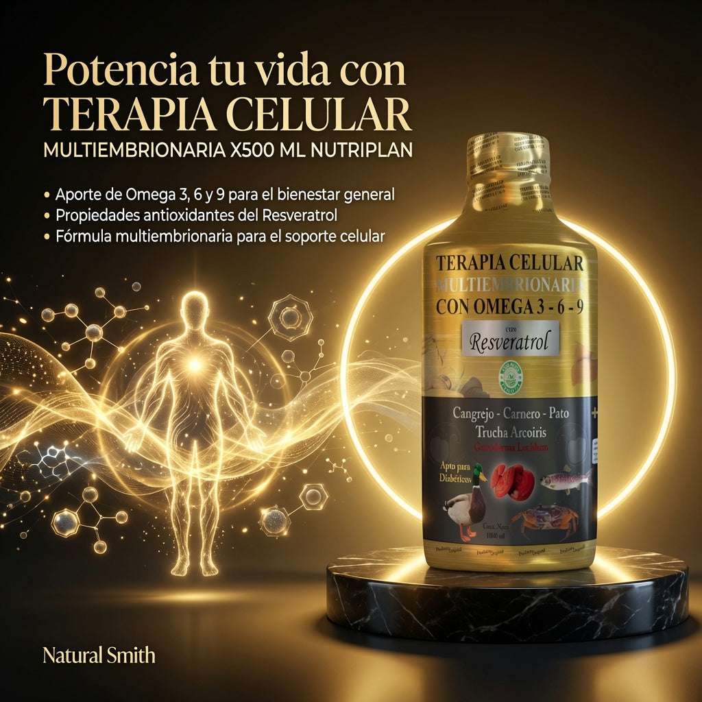 TERAPIA CELULAR MULTIEMBRIONARIA  X500 ML NUTRIPLAN ia_3
