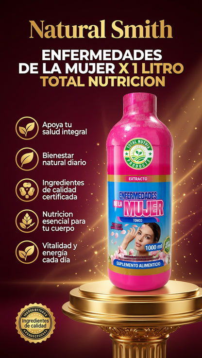 ENFERMEDADES DE LA MUJER X 1 LITRO TOTAL NUTRICION ia_2