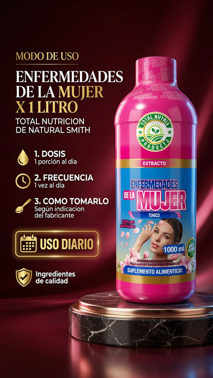 ENFERMEDADES DE LA MUJER X 1 LITRO TOTAL NUTRICION ia_4
