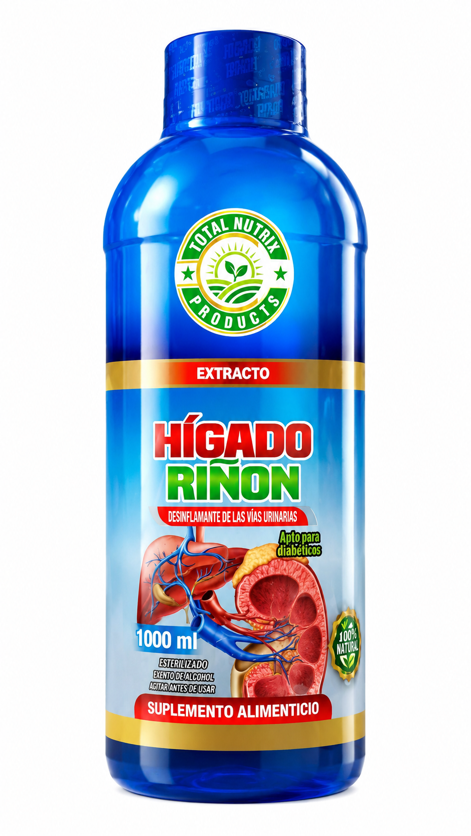 HIGADO RIÑON X1000 ML TOTAL NUTRIX principal