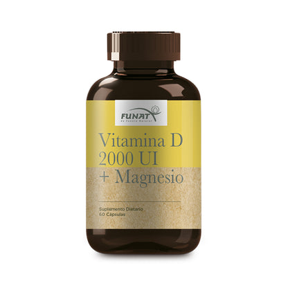 VITAMINA D + MAGNESIO X60 CAP FUNAT principal