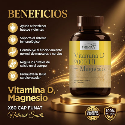 VITAMINA D + MAGNESIO X60 CAP FUNAT ia_2