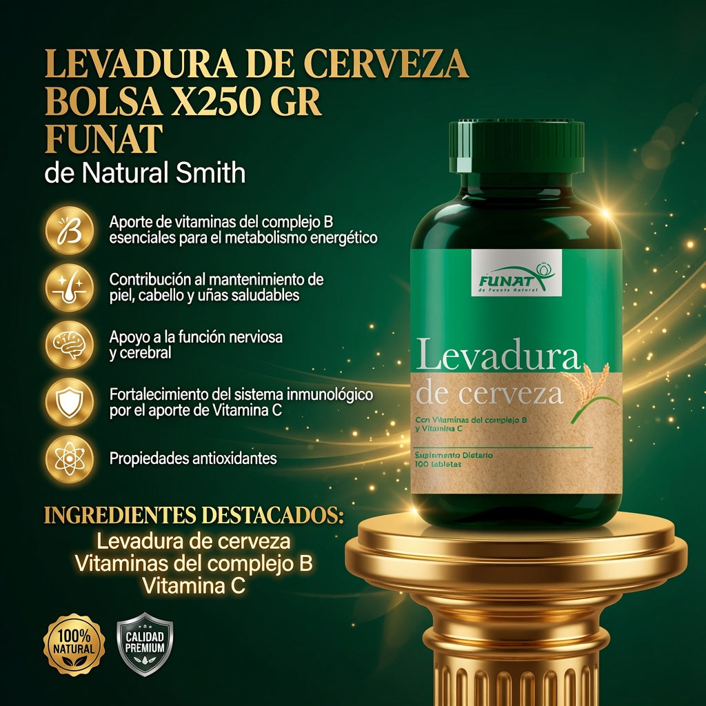 LEVADURA DE CERVEZA BOLSA X250 GR FUNAT ia_2