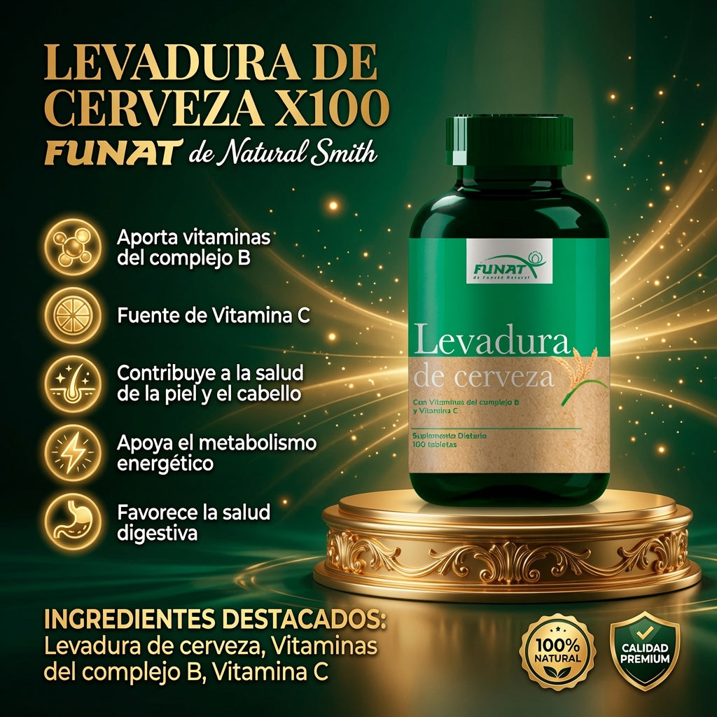 LEVADURA DE CERVEZA X100  FUNAT ia_2