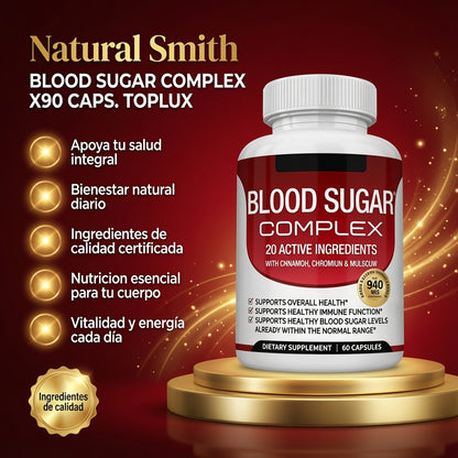 BLOOD SUGAR COMPLEX X90 CAPS. TOPLUX ia_2