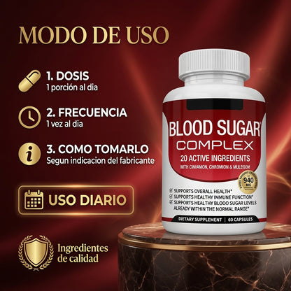 BLOOD SUGAR COMPLEX X90 CAPS. TOPLUX ia_4
