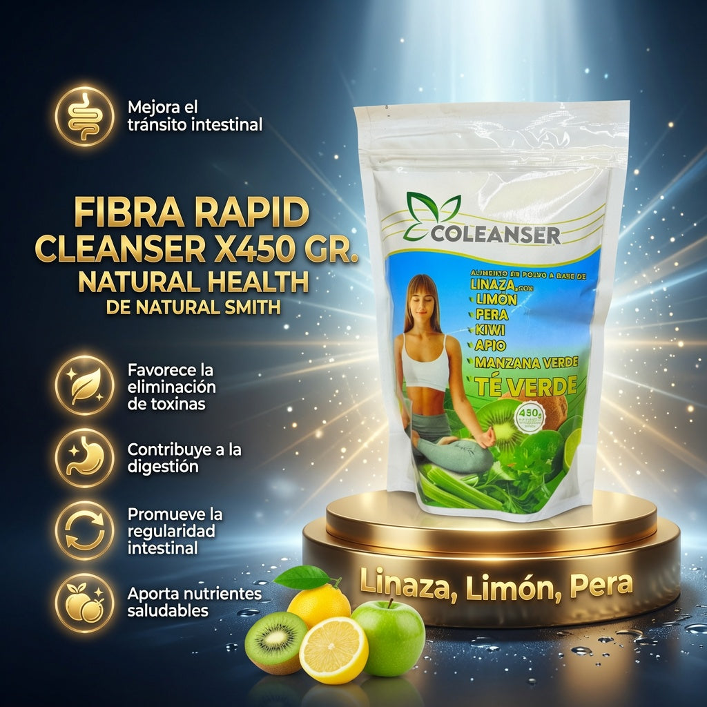 FIBRA RAPID CLEANSER X450 GR. NATURAL HEALTH ia_2