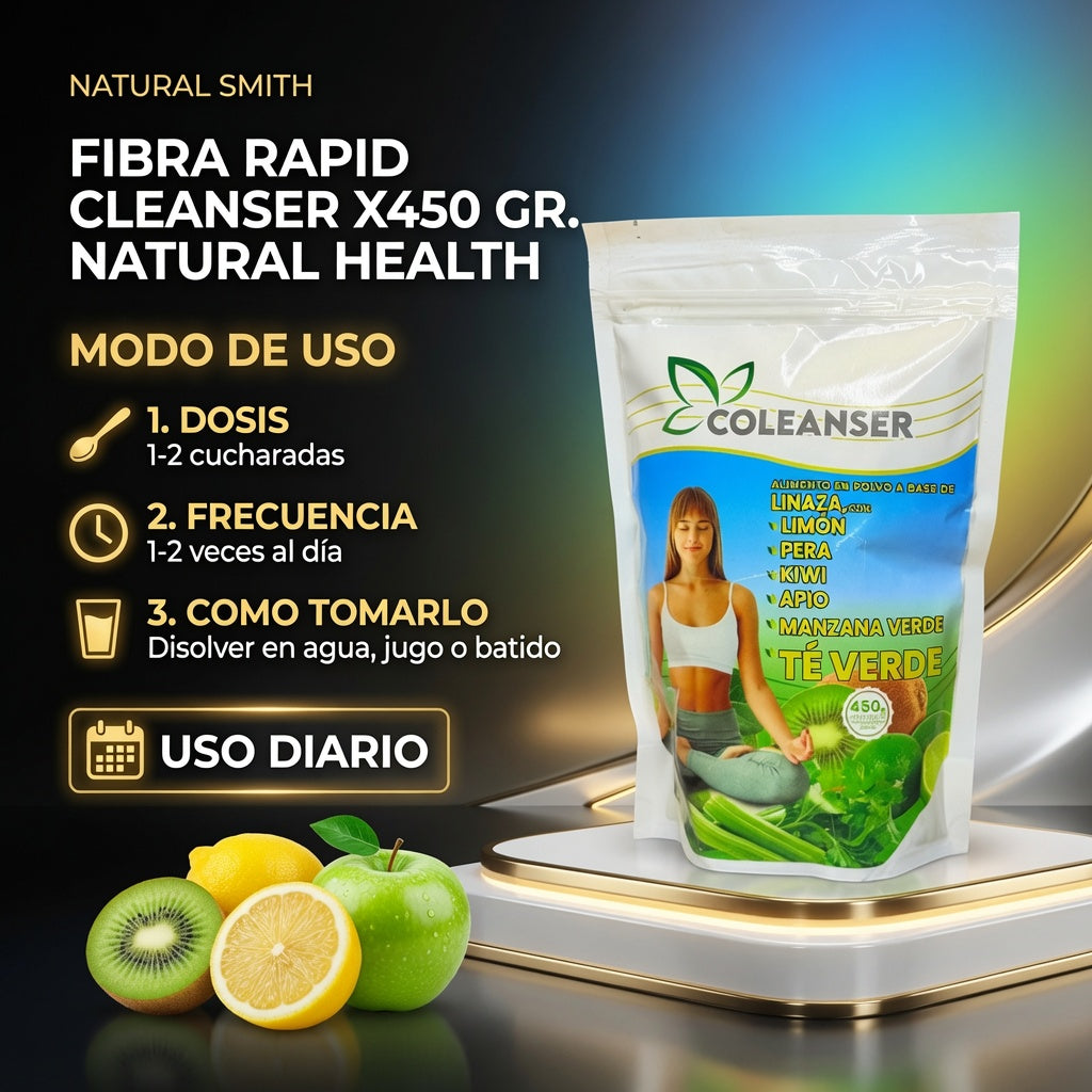 FIBRA RAPID CLEANSER X450 GR. NATURAL HEALTH ia_4