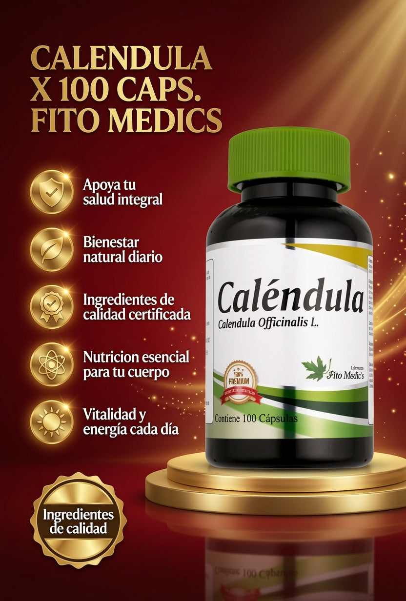 CALENDULA X 100 CAPS. FITO MEDICS ia_2