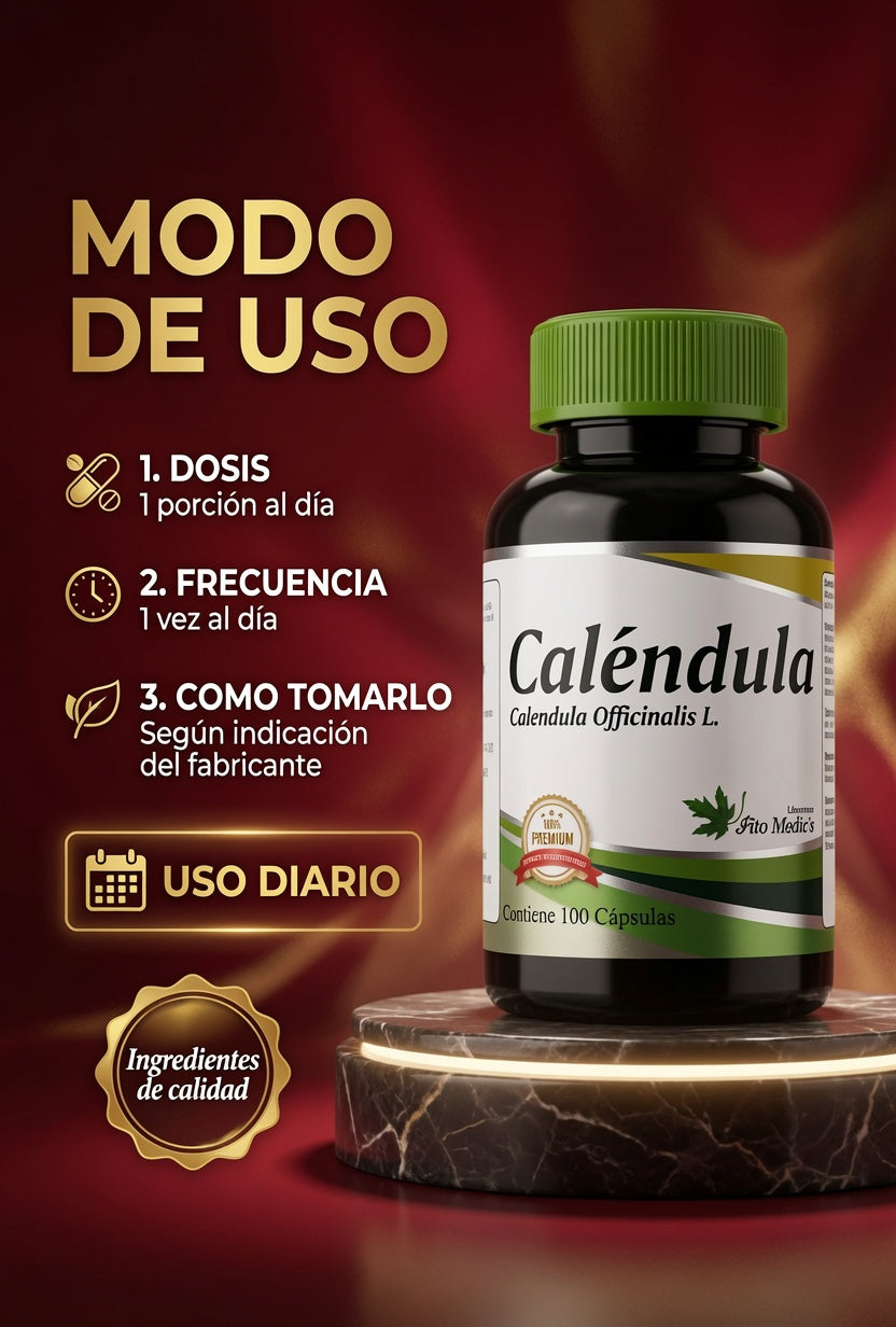CALENDULA X 100 CAPS. FITO MEDICS ia_4