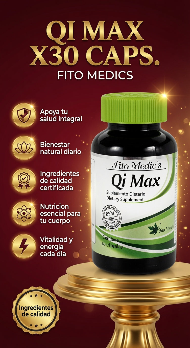 QI MAX X30 CAPS. FITO MEDICS ia_2