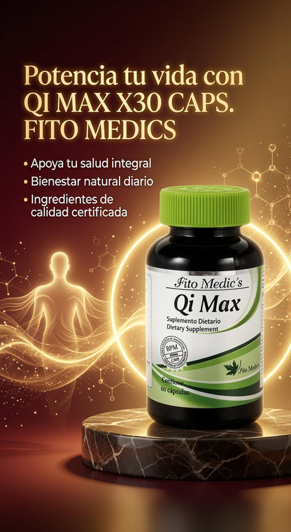 QI MAX X30 CAPS. FITO MEDICS ia_3