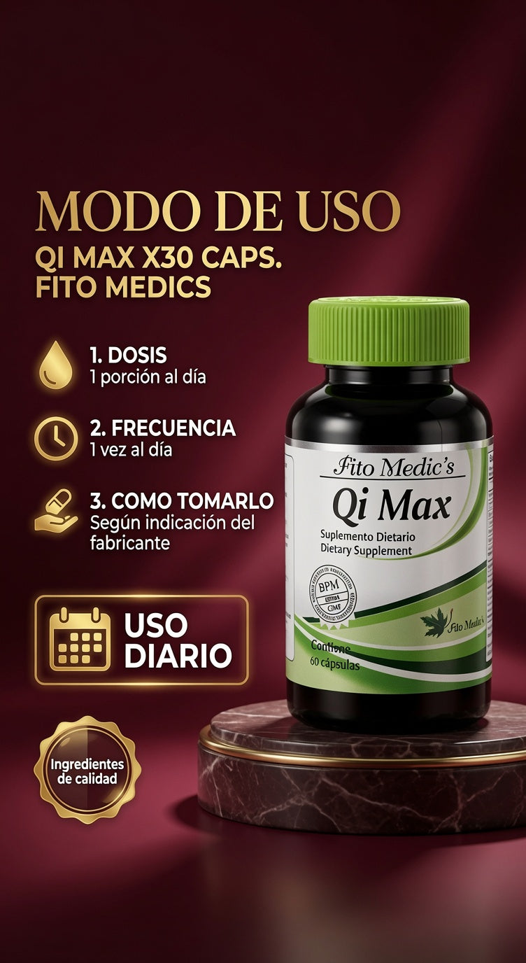QI MAX X30 CAPS. FITO MEDICS ia_4
