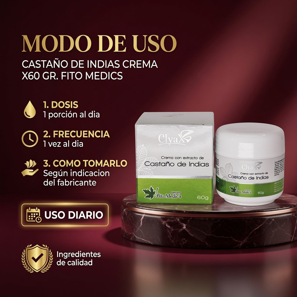 CASTAÑO DE INDIAS CREMA X60 GR. FITO MEDICS ia_4