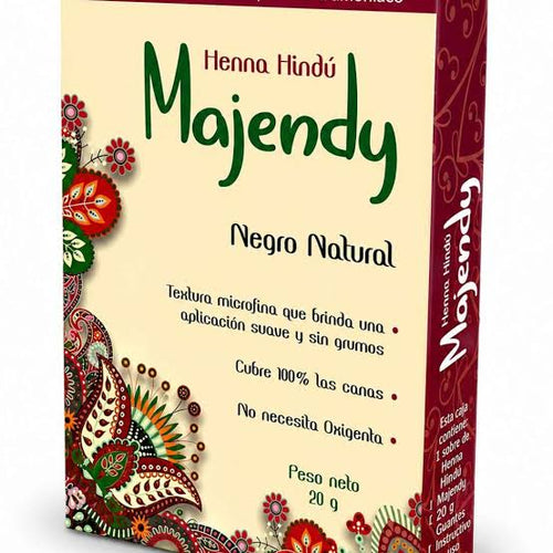 HENNA INDU NEGRO NATURAL MAJENDY 80GR. FITO MEDICS principal