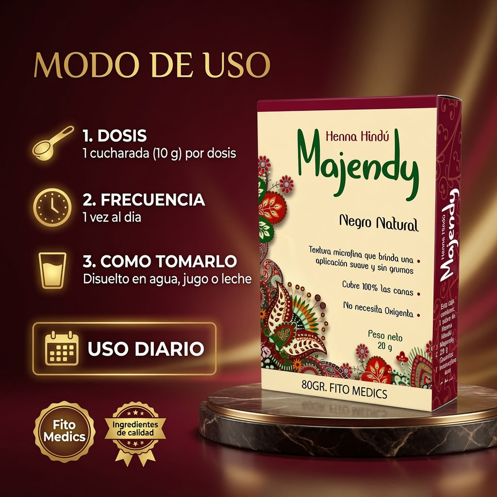 HENNA INDU NEGRO NATURAL MAJENDY 80GR. FITO MEDICS ia_4
